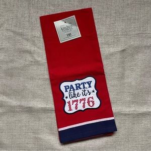 NWT DII “Party like it’s 1776” Kitchen towel